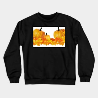 Pumpkins & Leaves Crewneck Sweatshirt